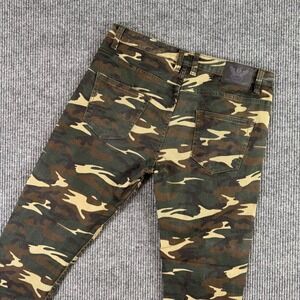 Victorious Men 38x32 Camo Pants Streetwear Y2K Urban Skate Military Cargo Grunge